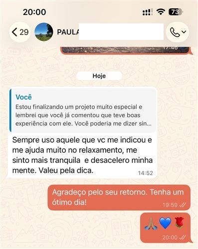 Depoimento real de cliente